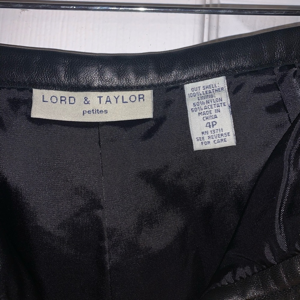 Black Leather Pants